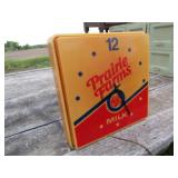 PRAIRIE FARMS MILK LIGHTED STORE CLOCK
