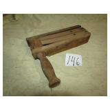 PRIMITIVE WOODEN NOISE MAKER