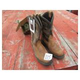 NEW NOBLE POTFITTERS WORK BOOTS SIZE 8.5