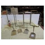 4 COUNTRY STORE SALE TAG STANDS