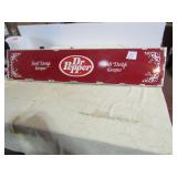 10" X48" DR PEPPER TIN SIGN