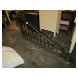 2- VINTAGE WROUGHT IRON RAILING