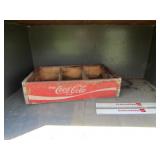 COCA COLA POP CRATE ; 2 COCA COLA RULERS