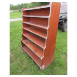 7 TIER COUNTRY STORE DISPLAY RACK 49" X 56"