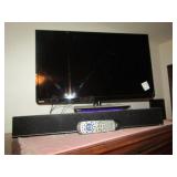 32" TOSHIBA TV W/ REMOTE, VIZIO SOUND BAR