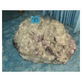 LARGE PURPLE FLUORITE CLUSTER 21" W X 8" T