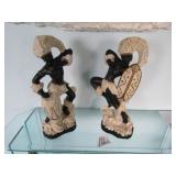 2- 19" FIGURINES