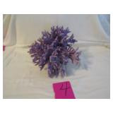7" X 9" PURPLE STYLASTER ROCK DECOR