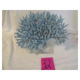 8" T X 10" W BLUE CORAL DECOR