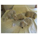4 SHEEP DECOR