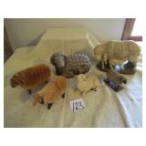 6 SHEEP DECOR
