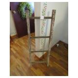 PRIMITIVE 4 FT WOOD LADDER
