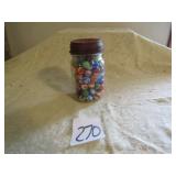 PINT JAR FULL ESTATE MARBLES
