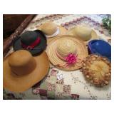 7- VINTAGE LADIES HATS
