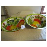 2 -16' PAINTED DISH PANS
