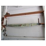 PAINTED CROSS CUT SAW