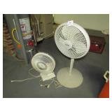 2 ELECTRIC FANS
