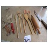 TREENWARE SPOONS; MORE