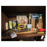 COUNTRY STORE ADVERTISING ; SHAVING BRUSH; MORE