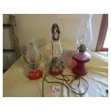 3- OIL LAMPS