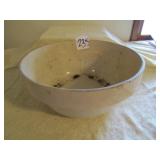 121/2' STONE BOWL W/ SMALL CRACK