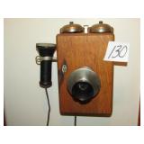 OAK WALL PHONE