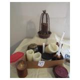 FLAT FULL OF CANDLES & DECOR