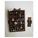 VINTAGE TYPE TRAY FULL OF MINIATURES