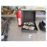 FIRE EXTINGISHER; DREMEL SET