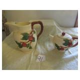 FRANCICSAN APPLE PITCHER & TEA POT