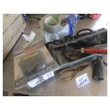 METAL TOTE ; TOOLS; MORE