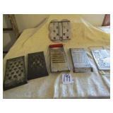 5 VINTAGE SHREADERS ; MORE