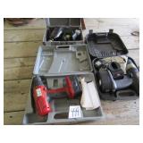 3 BATTERY OPERATED DRILLS