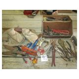 VINTAGE TOOLS ; WORK BELT