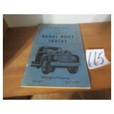 1949 OPERATOR'S MANUAL F SERIES BONUS BUILT TRUCKL