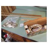 ADV. YARD STICKS ;OLD FLATWARE; ELECTRIC KNIFE