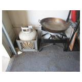 GAS COOKER W/ TANK & BOWL