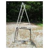 METAL PORCH RAIL & STAND