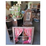 4 PANE WINDOW DECOR; PICKET FENCE DECOR;
