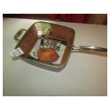 SQUARE DEEP COPPER SKILLET