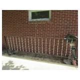 PORCH RAILING ; WELL PUMP LEAD