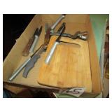 KITCHEN KNIVES ; CUTTING BOARDS ; TOOLS