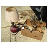 VINTAGE HANGING LIGHT ; LAMP