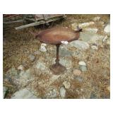 CAST IRON BIRD BATH