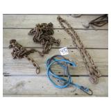 4 FT CHAIN W/ HOOKS ;CHAIN PIECES