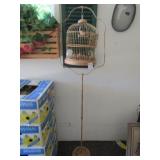 VINTAGE BIRDCAGE W/ STAND