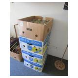 4 BOXES CANNING JARS