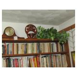 EARLY MANTLE CLOCK ; DECOR ; CORN DRYER