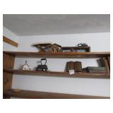 SAD IRONS ; MINIATURE SAD IRONS; MINI WOOD IRONING