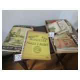 OLD SCRAP BOOK ; EARLY GREETING CARDS